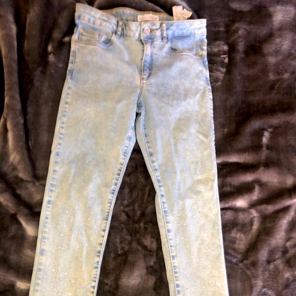 Zara light wash jeans